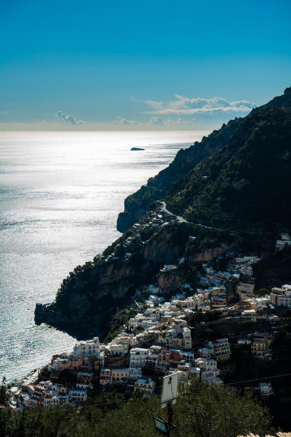 VILLA LA TAGLIATA spectacular jacuzzi hot tub amazing view&private parking garage Positano Exterior foto